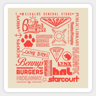 From the Hawkins Chamber of Commerce Sticker